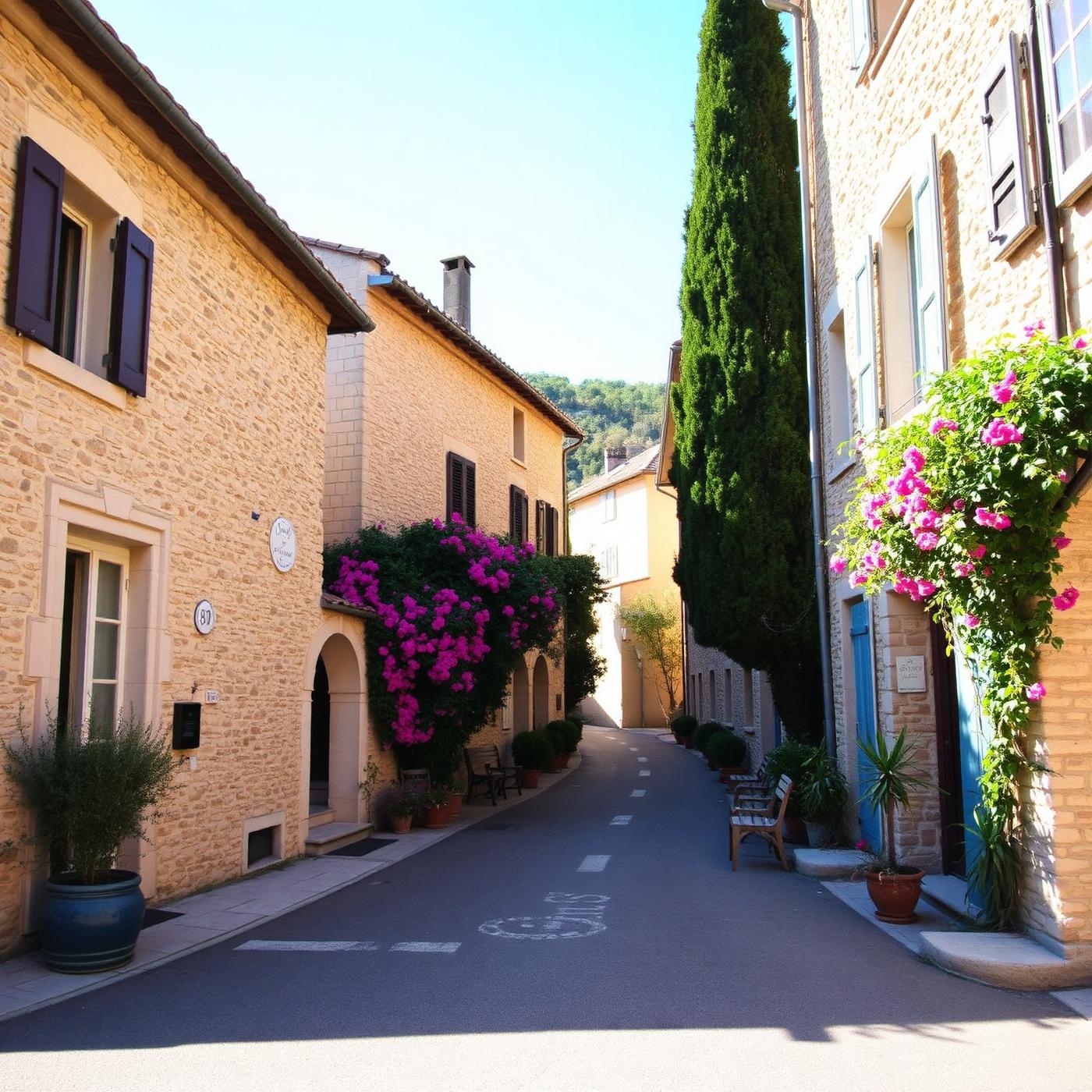 Provençal village street
